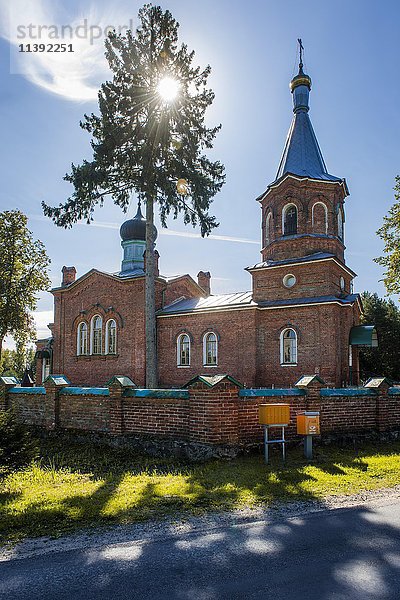 Orthodoxe Kirche  Alajõe  Estland  Europa