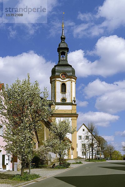 St. Kilian Kirche  Pretzfeld  Oberfranken  Bayern  Deutschland  Europa