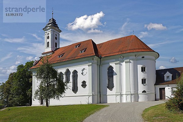 St. Thekla Kirche  Welden  Schwaben  Bayern  Deutschland  Europa