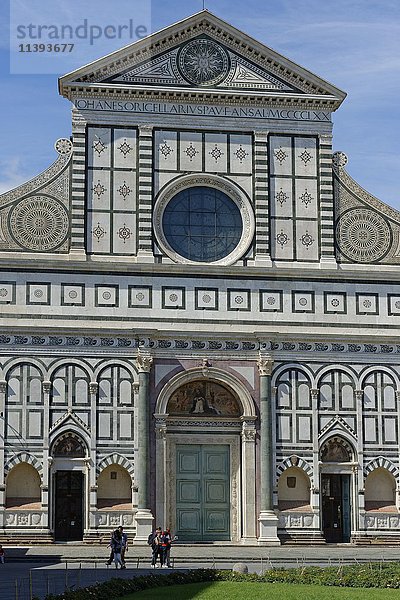 Basilika di Santa Maria Novella  Florenz  Toskana  Italien  Europa