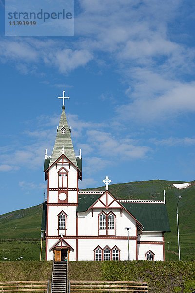 Kirche  Húsavík  Island  Europa