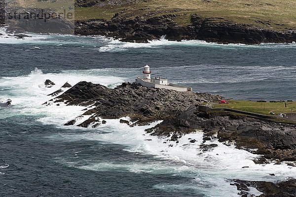 Leuchtturm  Valentia Island  The Skellig Ring  Irland  Vereinigtes Königreich  Europa