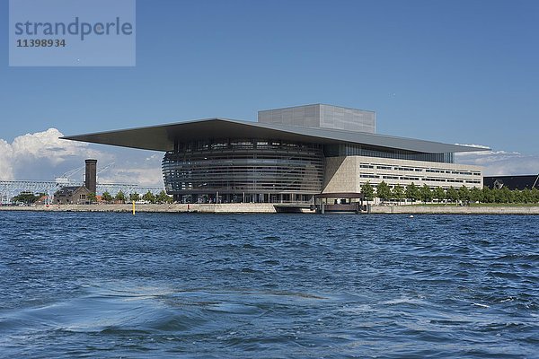 Königlich Schwedische Oper  Architekt Henning Larsen  Innenhafen  Kopenhagen  Dänemark  Europa