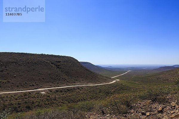 Grootberg-Pass  Kunene-Region  Namibia  Afrika
