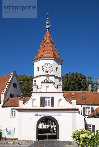 Törle  Torhaus  Kloster Schussenried  Bad Schussenried  Oberschwaben  Baden-Württemberg Kloster  Deutschland  Europa