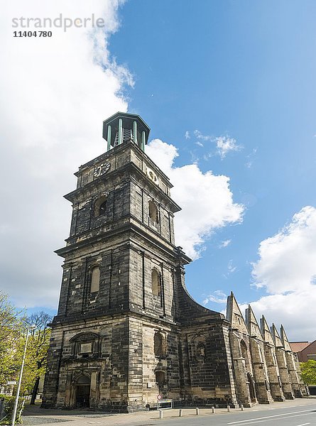 Kirchenruine  Aegidienkirche  Hannover  Niedersachsen  Deutschland  Europa