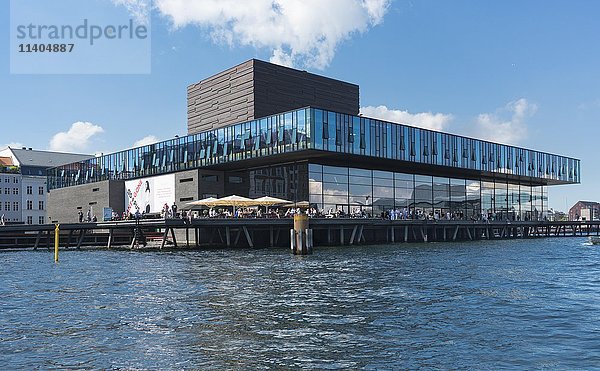 Königlich Dänisches Schauspielhaus  Innenhafen  Architekten Lundgaard und Tranberg  Kopenhagen  Dänemark  Europa