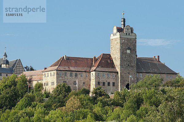 Schloss Allstedt  Ort der Reformation  Allstedt  Sachsen-Anhalt  Deutschland  Europa