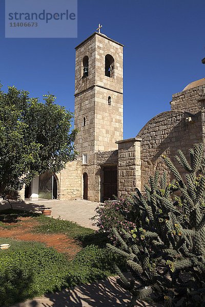 Glockenturm  St. Barnabas-Kirche  St. Barnabas-Kloster  Salamis  Nordzypern  Zypern  Europa