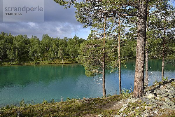 Blanktjärn-See  Vålådalen  Provinz Jämtland  Schweden  Europa
