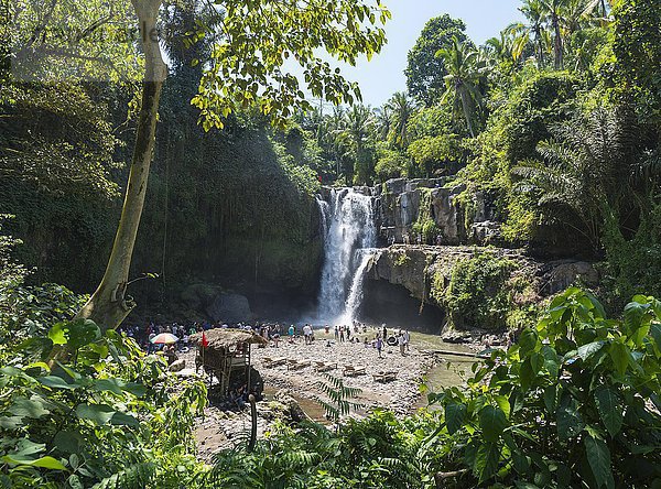 Tegenungan-Wasserfall  Bali  Indonesien  Asien