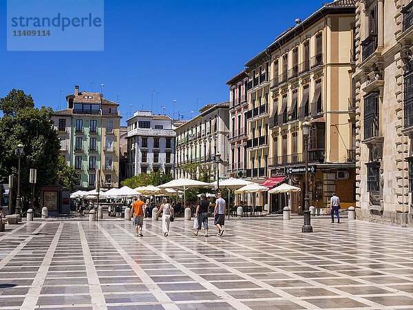 Plaza Nueva  Granada  Andalusien  Spanien  Europa
