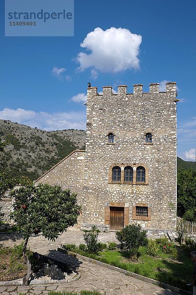 Venezianische Burg  Ruinenstadt Butrint  Vlora  Albanien  Europa