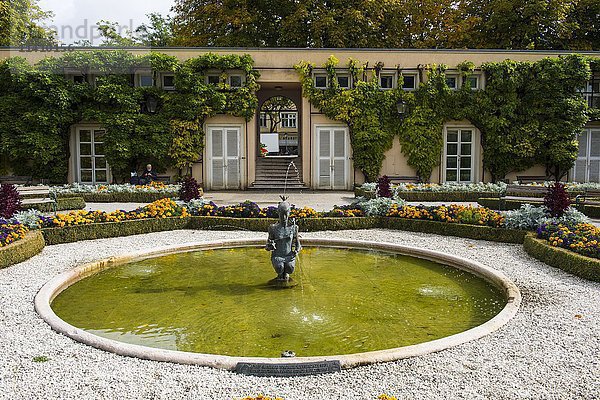 Schloss Mirabell und Gärten  Salzburg  Österreich  Europa