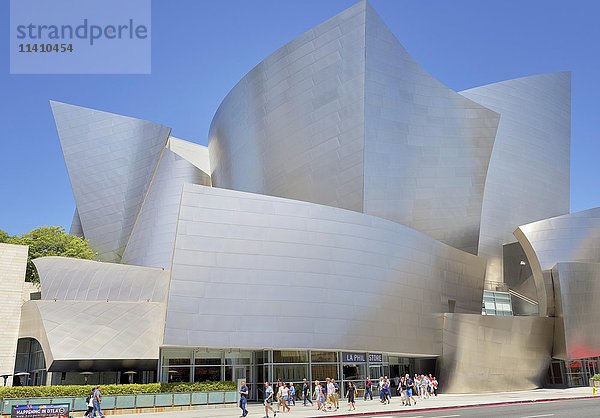 LA Phil  Los Angeles Philharmonic  Walt Disney Concert Hall  Architekt Frank Gehry  Downtown  Los Angeles  Kalifornien  USA  Nordamerika