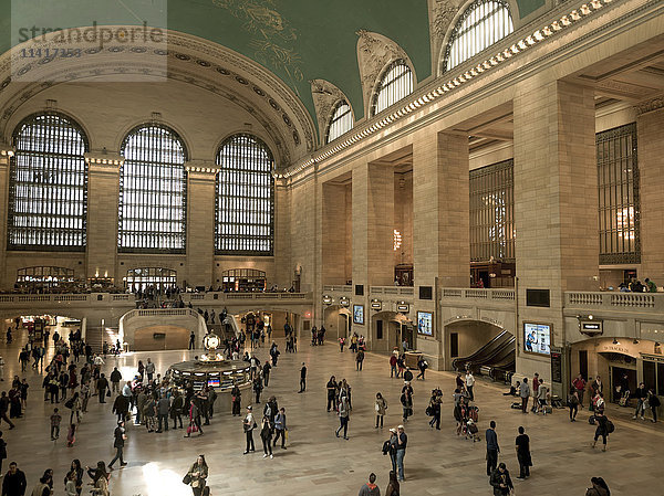 Terminal der Grand Central Station; New York City  New York  Vereinigte Staaten von Amerika'.