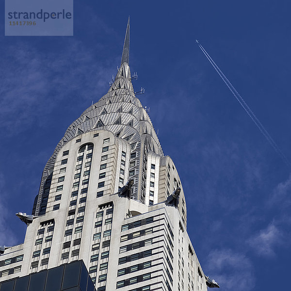 Chrysler Building; New York City  New York  Vereinigte Staaten von Amerika'.