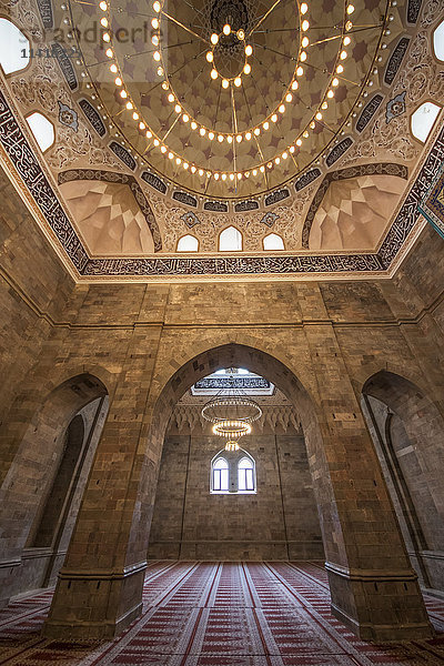 Gebetshalle der Dschuma-Moschee von Schamachi oder Freitagsmoschee von Schamachi; Schamachi  Aserbaidschan