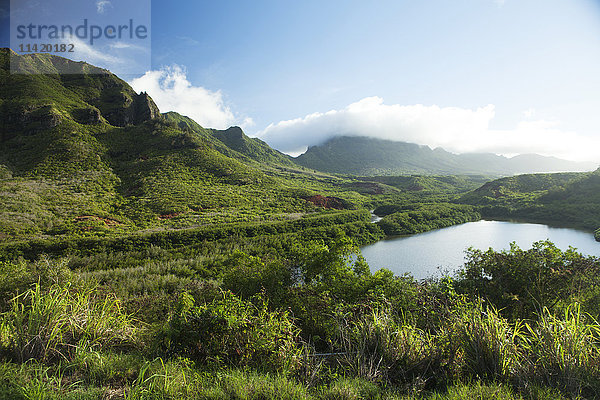 Alakoko Menehune Fischteich  Niumalu (bei Lihue); Kauai  Hawaii  Vereinigte Staaten von Amerika'.