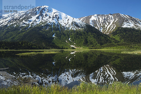 Tern Lake  Tern Lake Junction bei Meile 37 Seward Highway; Alaska  Vereinigte Staaten von Amerika'.