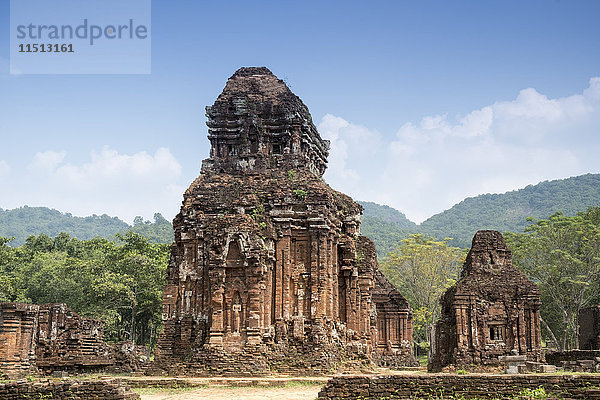 Champa-Tempel  My Son  UNESCO-Welterbestätte  bei Danang  Vietnam  Indochina  Südostasien  Asien