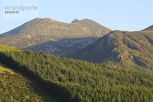 Mourne Mountains  Grafschaft Down  Ulster  Nordirland  Vereinigtes Königreich  Europa