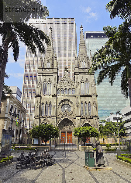 Blick auf die presbyterianische Kathedrale von Rio de Janeiro  Rio de Janeiro  Brasilien  Südamerika