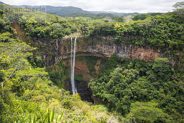 Chamarel-Wasserfall  Black River Gorges-Nationalpark  Mauritius