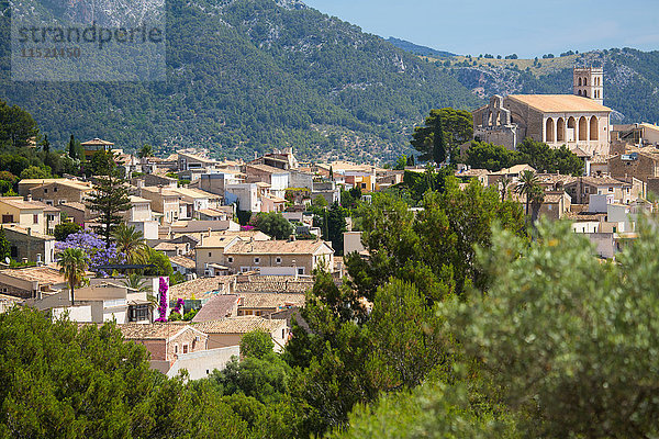 Ansicht von Wolkenstein  Mallorca  Spanien