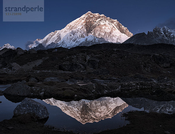 Nepal  Himalaya  Khumbu  Everest-Region  Nuptse