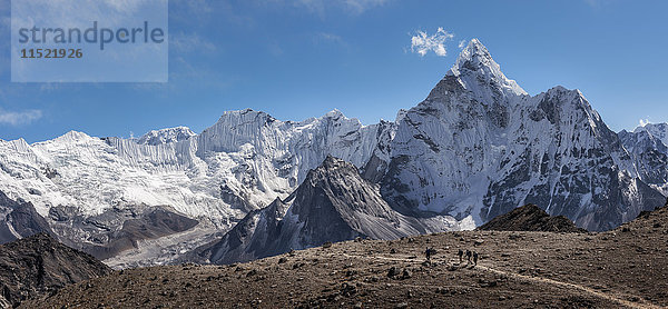 Nepal  Himalaya  Khumbu  Everest-Region  Kongma La  Ama Dablam