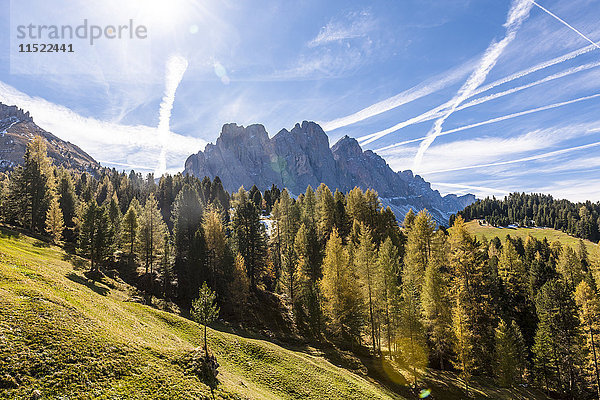 Italien  Südtirol  Villnösser Tal  Geisler Gruppe