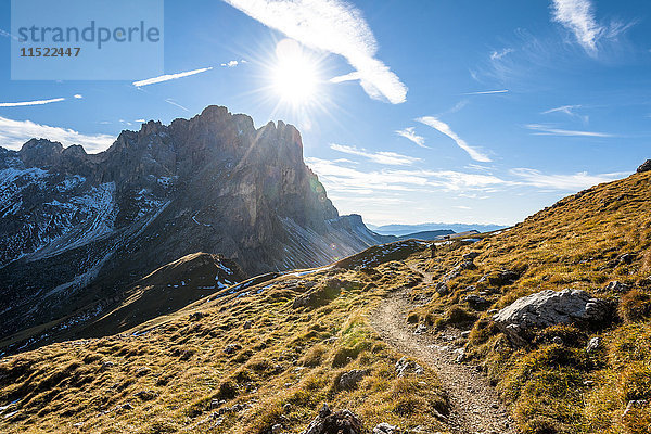 Italien  Südtirol  Villnösser Tal  Geisler Gruppe