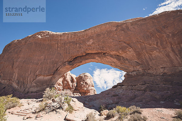 USA  Utah  Arches Nationalpark  Nordbogenwanderweg