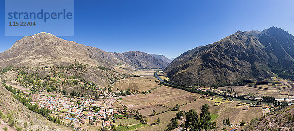 Peru  Anden  Region Cusco  Urubamba-Tal