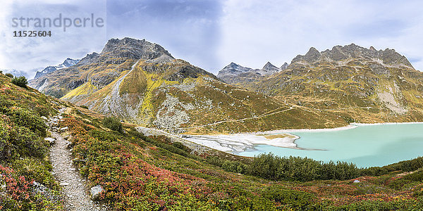 Österreich  Vorarlberg  Silvretta-Staudamm und Bielerhohe