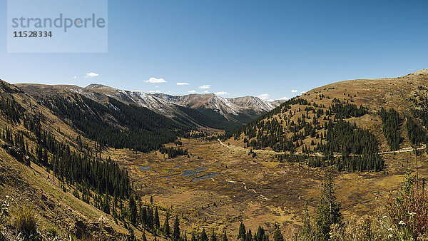 Panoramablick auf die Berge