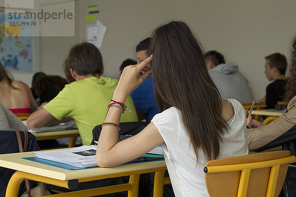 Frankreich  Loire-Atlantique (44)  Pornic  Gymnasium  französische Klasse für 9. Klasse  Juni 2014