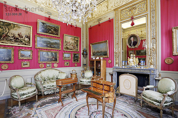 Frankreich  Paris. 8. Bezirk. Nissim de Camondo Museum. Das kleine Büro.