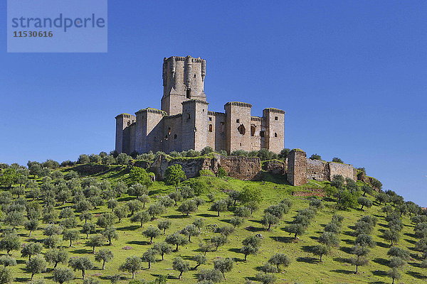 Spanien  Andalusien  Provinz Cordoba  Belalcazar  Schloss Belalcazar