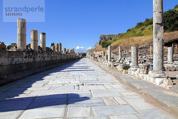 Türkei  Provinz Izmir  Selcuk  archäologische Stätte von Ephesus  Marmorstraße