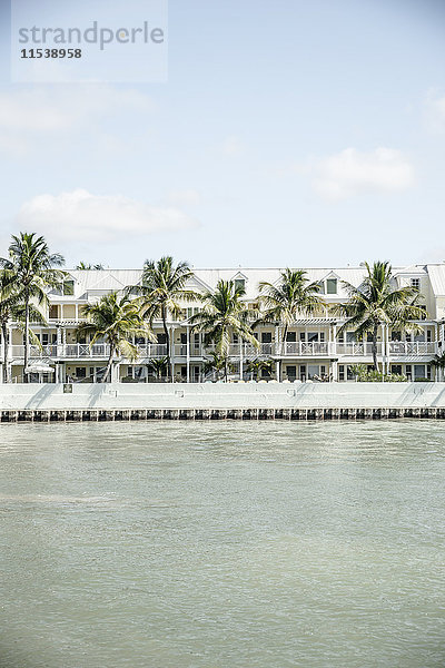 USA  Florida  Key West  Häuser am Meer