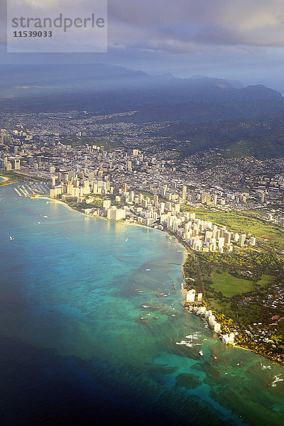 USA  Hawaii  Honolulu  Waikiki im Morgenlicht