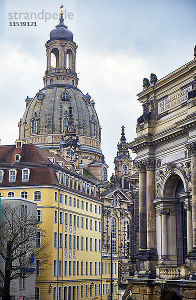 Deutschland  Dresden  Altstadt  Frauenkirche