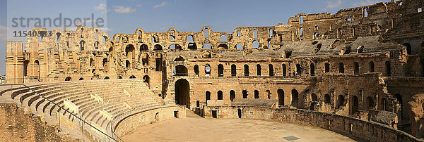 Tunesien  Kolosseum in El Djem