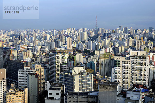 Brasilien  Sao Paulo  Stadtteil  Republica. cityview