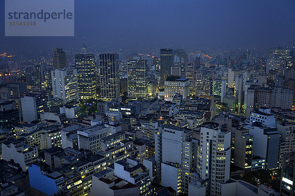 Brasilien  Sao Paulo  Stadtteil  Republica  Stadtansicht