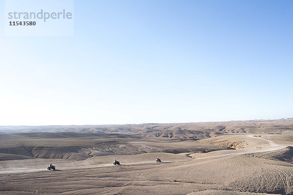 Marokko  Quadbikes in der Wüste von Agafay