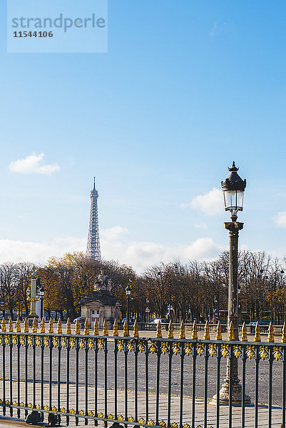 Frankreich  Paris  Paris Landschaft mit Eiffelturm im Hintergrund