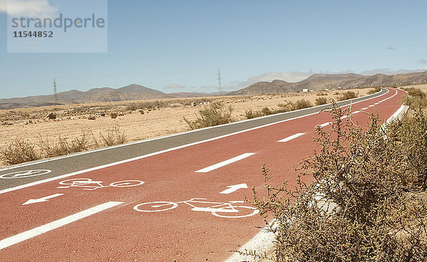 Spanien  Fuerteventura  Fuß- und Radwege
